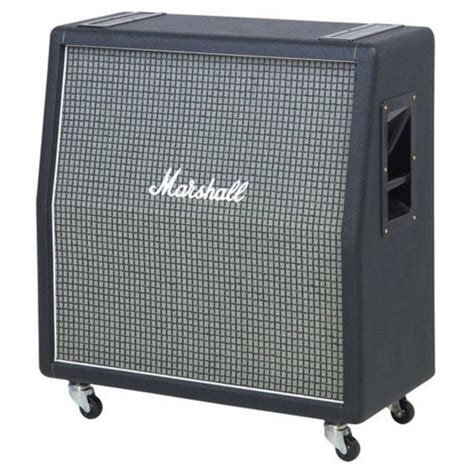 Marshall 1960ax 4x12 Angled Speaker Cab W Celestion Greenbacks At
