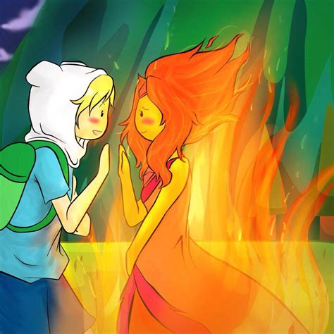 Finn X Flame Princess Adventure Time With Finn And Jake Fan Art 34535952 Fanpop