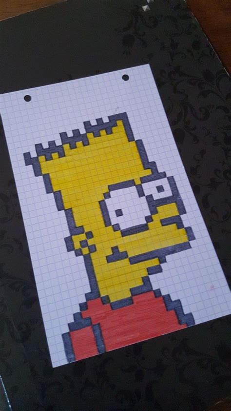 Bart Simpson Art Drawings Beautiful Colorful Drawings Bullet Journal
