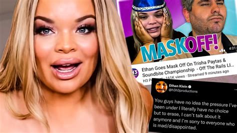 trisha paytas dragged by ethan klein in new podcast… youtube