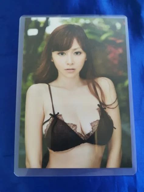 ANRI SUGIHARA PHOTO Card Japanese Gravure Model Bikini Sexy Lingerie