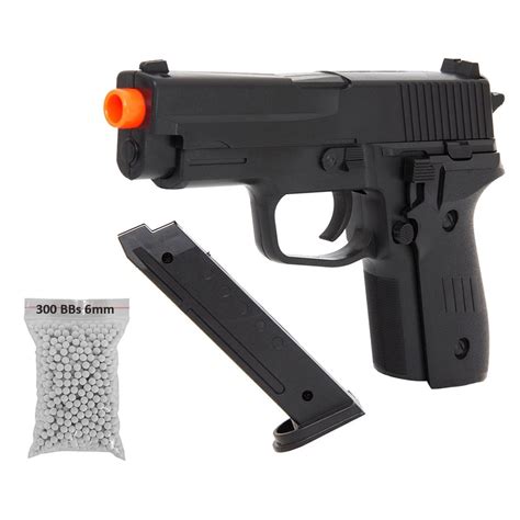 Pistola Airsoft Spring Saigo M92 100 Bbs 6mm Corre Que Ta Baratinho