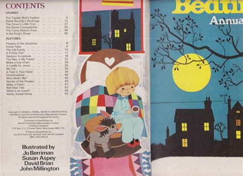 Enid Blytons Bedtime Annual By Blyton Enid Good Illustrated Laminated Boards 1979 First