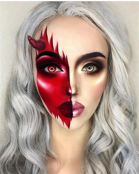 Devil Halloween Costume Makeup 366 Tech