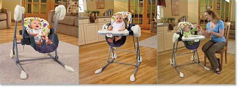 Amazon.com : Fisher-Price Swing to High Chair, Mosaic ...