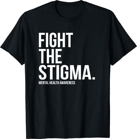 Fight The Stigma Mental Health Awareness T-Shirt - Walmart.com