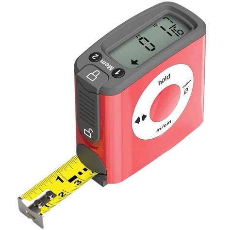 Home And Garden Ruler 5m Digital Tape Measure Lcd Display 16 Feet Tape