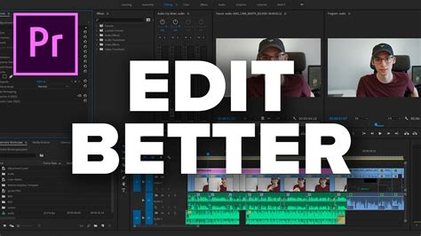 Make Your Premiere Pro Workspace Better Youtube