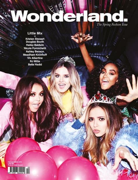 Little Mix Wonderland Magazine February 2015 Gotceleb