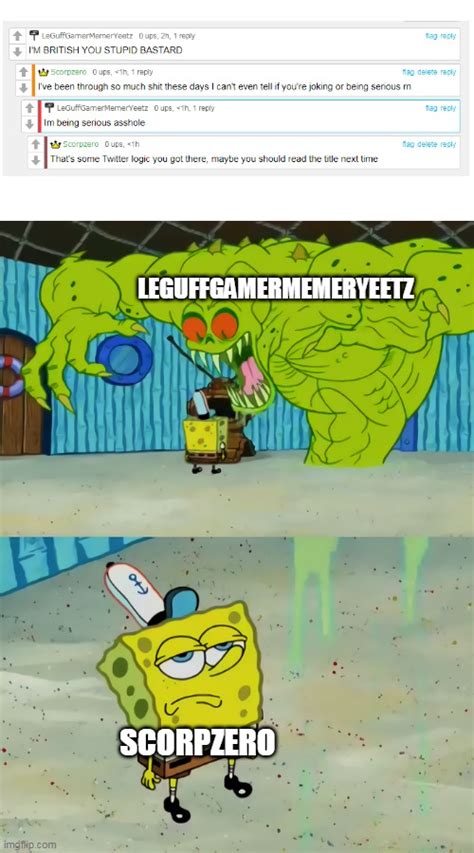 Image Tagged In Spongebob Sees Flying Dutchmanmemesimgflip Imgflip