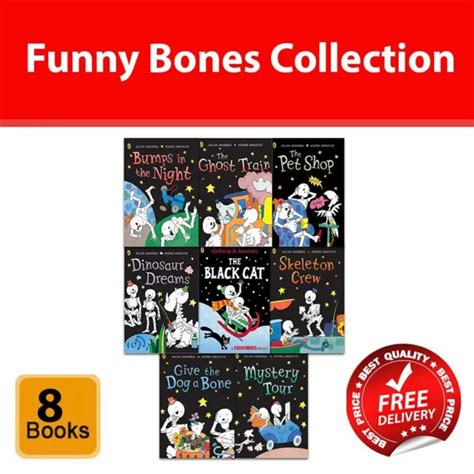 Funny Bones 8 Books Collection Set By Allan Ahlberg Paperback New 43