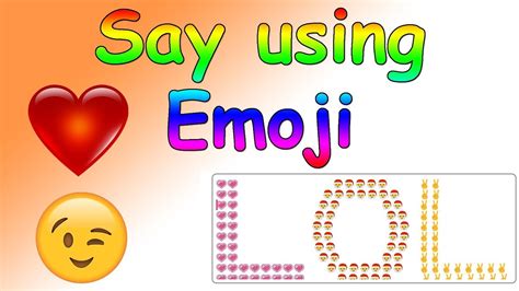 How To Write A Word Or Letters Using Emojis Tech Point Youtube