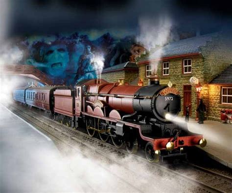 Harry Potter Hogwarts Express Bachmann Ho Electric Train Set Chamber Of