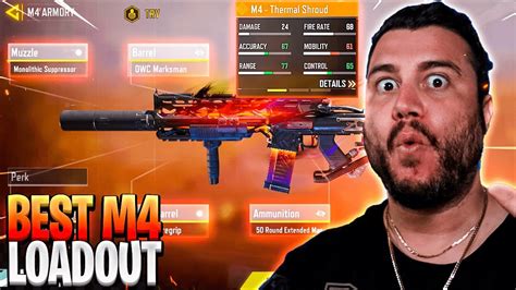 The Best M4 Loadout For Cod Mobile Br Insane Youtube