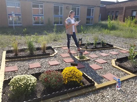 Manchester Student Creates Sensory Garden At High School