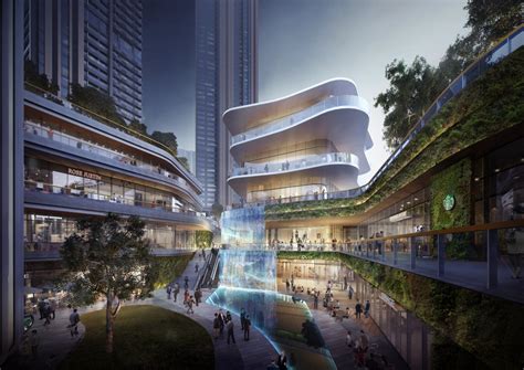 Gallery Of Aedas Reveals Mixed Use Urban Development In Shenzhen 5