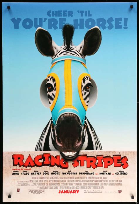 Racing Stripes 2005 Original One Sheet Movie Poster Original Film