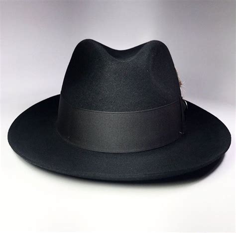 The Stetson Temple Black Hats For Men Stylish Accessories Dress Hats