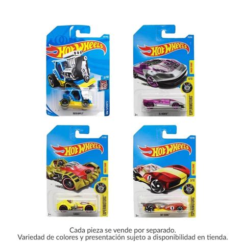 Carrito Hot Wheels Básico Varios Modelos 1 pza Walmart