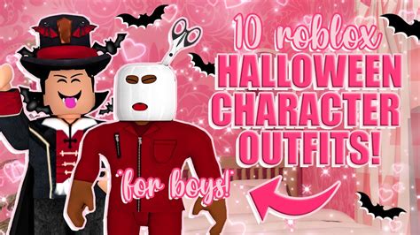 10 Aesthetic Halloween Roblox Outfits For Boys Mxddsie ♡ Youtube