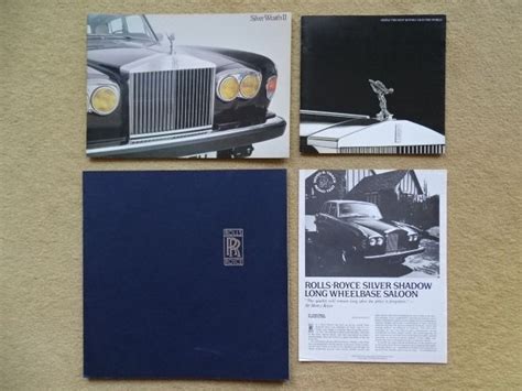 Brochures Catalogi Rolls Royce Silver Shadow Silver Catawiki