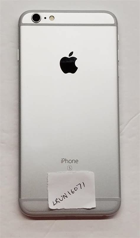 Apple Iphone 6s Plus Verizon Silver 64gb A1687 Lrun16071 Swappa