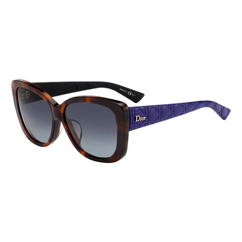dior lady 2rf sunglasses havana purple frames grey gradient lenses christian dior