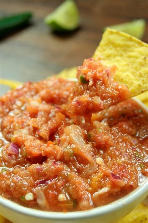 Quick And Easy Tomato Salsa Recipe Lianas Kitchen
