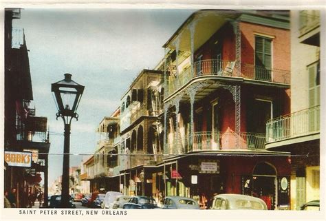 Vintage Travel Postcards The French Quarter Vieux Carre