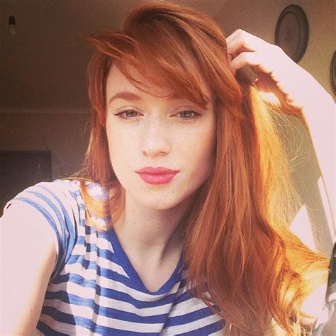 picture of alina kovalenko natural red hair beautiful red hair red haired beauty