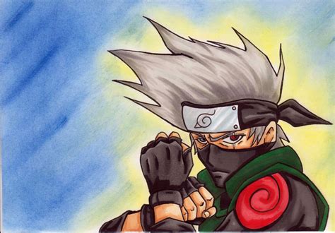 Kakashi Fan Art De Naruto By Bented17 On Deviantart