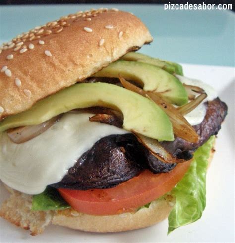 C Mo Hacer Hamburguesas Vegetarianas Portobello Pizca De Sabor