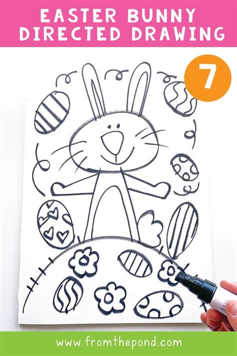 Famous Directed Drawing Of Easter Bunny Ideas Handicraftsic