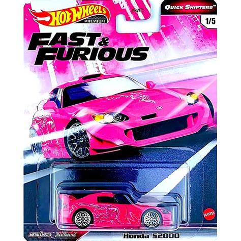 Toys And Hobbies New Hot Wheels Fast And Furious Honda S2000 Pink Quick