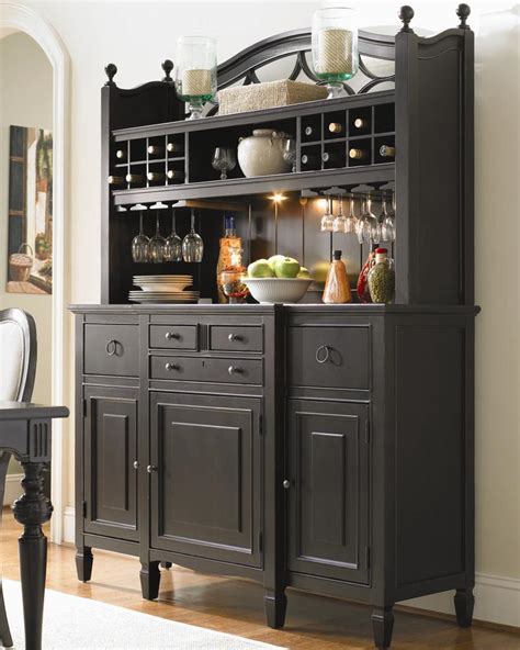 Our buffets and hutches range from contemporary chic to classic romantic all of our buffets are sold with the hutch, which provides plenty of space to store cutlery and display dishes. Knoxville Wholesale Furniture: The Summer Hill 2 Pc ...