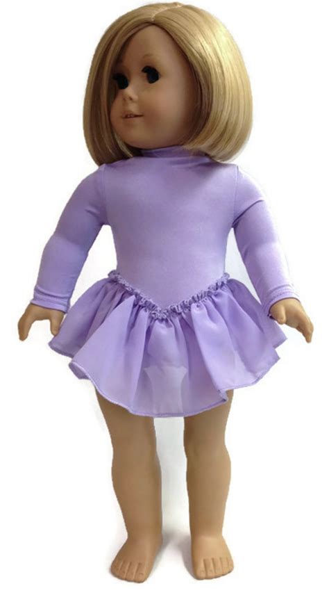 Lavender Skating Dress Dori S Doll Boutique