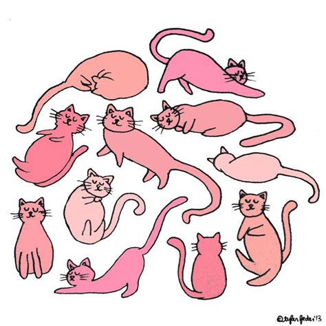 Pink Cats For The Anon Pink Cat Cats Comics