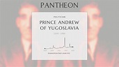 Prince Andrew of Yugoslavia Biography - Prince of Yugoslavia | Pantheon