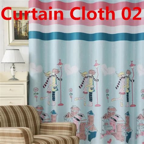 Cartoon Girls Boys Curtains Printed Voile Curtains Window Kids Room