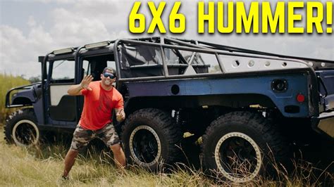 Craziest Hummer Builds Ever 6x6 Raw Diesel Power Youtube