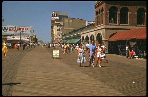 Boardwalk Atlantic City 1953 Vacation Spot