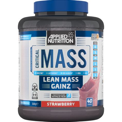 Below is a thought experiment following two startups developing in parallel. Go Shape Nutrition - Critical Mass 2.4kg - Lean Mass Gainer