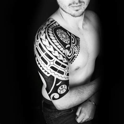 75 Half Sleeve Tribal Tattoos For Men Masculine Design Ideas Tribal