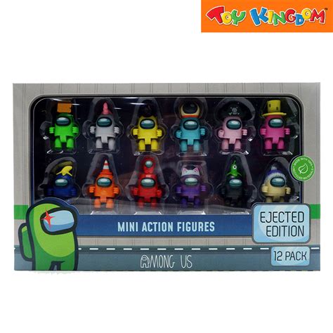 Among Us 12 Pack Mini Action Figures Toy Kingdom