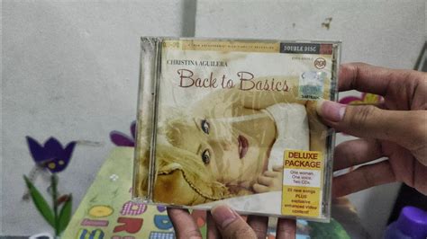 Christina Aguilera Back To Basics Cd Deluxe Package Unboxing Youtube