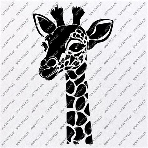 Free Giraffe Svg Image 497 File Include Svg Png Eps Dxf New Svg