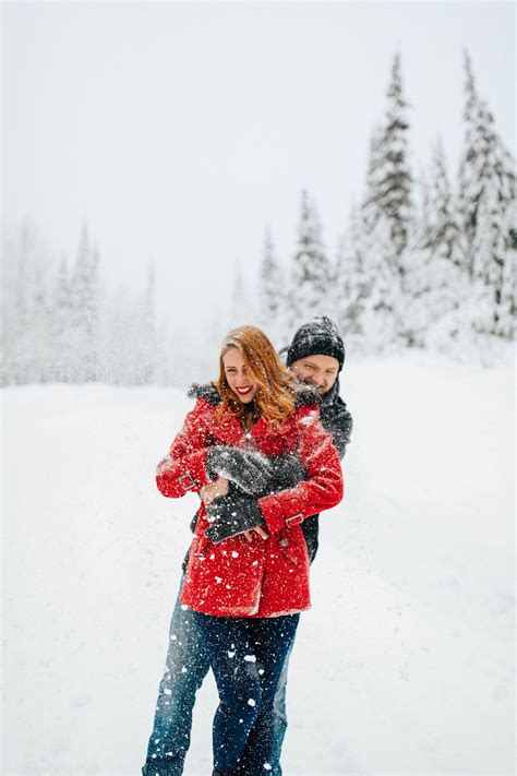 Playful Winter Couples Shoot Utah Couples Photographer Emily Jenkins Photography Couple