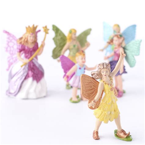 Miniature Fairy Figurines Fairy Garden Miniatures Dollhouse