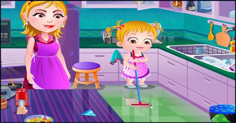 Baby Hazel Cleaning Time Games44