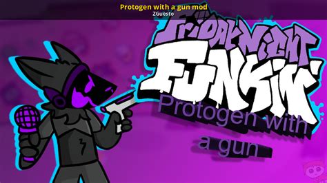 Protogen With A Gun Mod Friday Night Funkin Mods